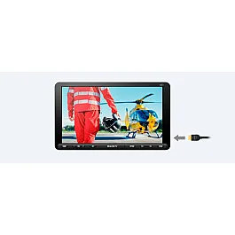 Sony XAV-AX8150D Car Stereo System - 1DIN DAB Bluetooth Apple Carplay Android Auto HDMI